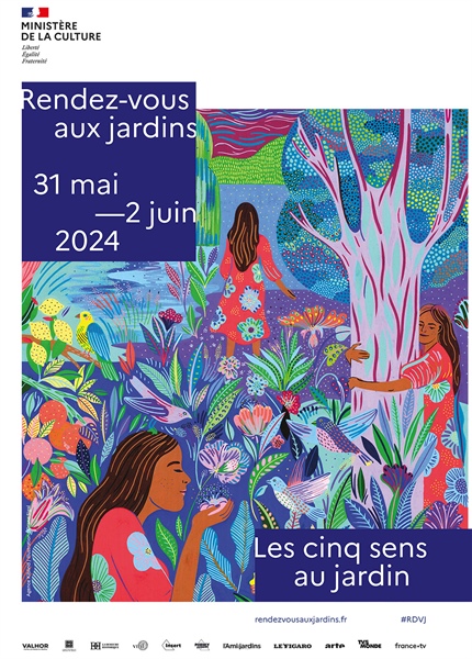 Stand "Jardiner au naturel" - Rendez-vous aux jardins - Abbaye de Beaulieu